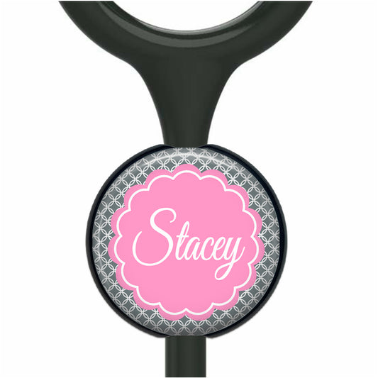 Personalized Stethoscope Name Tag – Custom Medical ID Tags for Nurses & Doctors 008