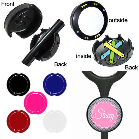 Personalized Stethoscope Name Tag – Custom Medical ID Tags for Nurses & Doctors 008