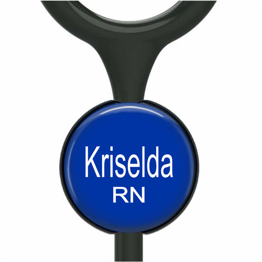 Personalized Stethoscope Tag - Custom Medical ID Tags | Nurse & Doctor Badge 009