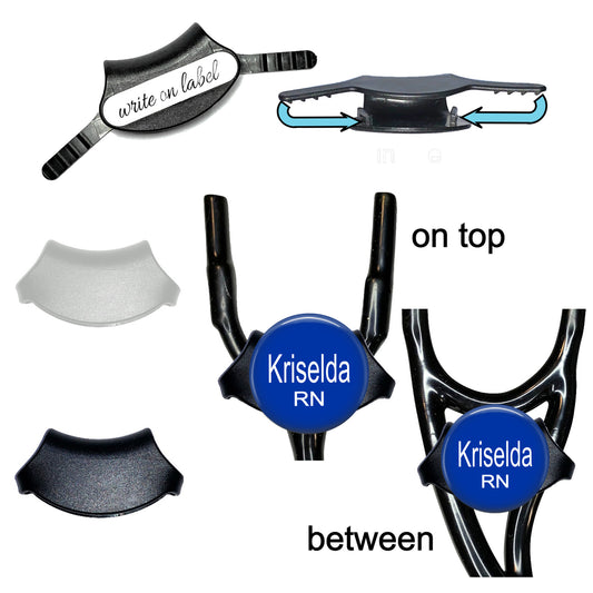 Stethoscope Name Tag - Personalized Stethoscope Tag | Custom Medical ID Badge 009