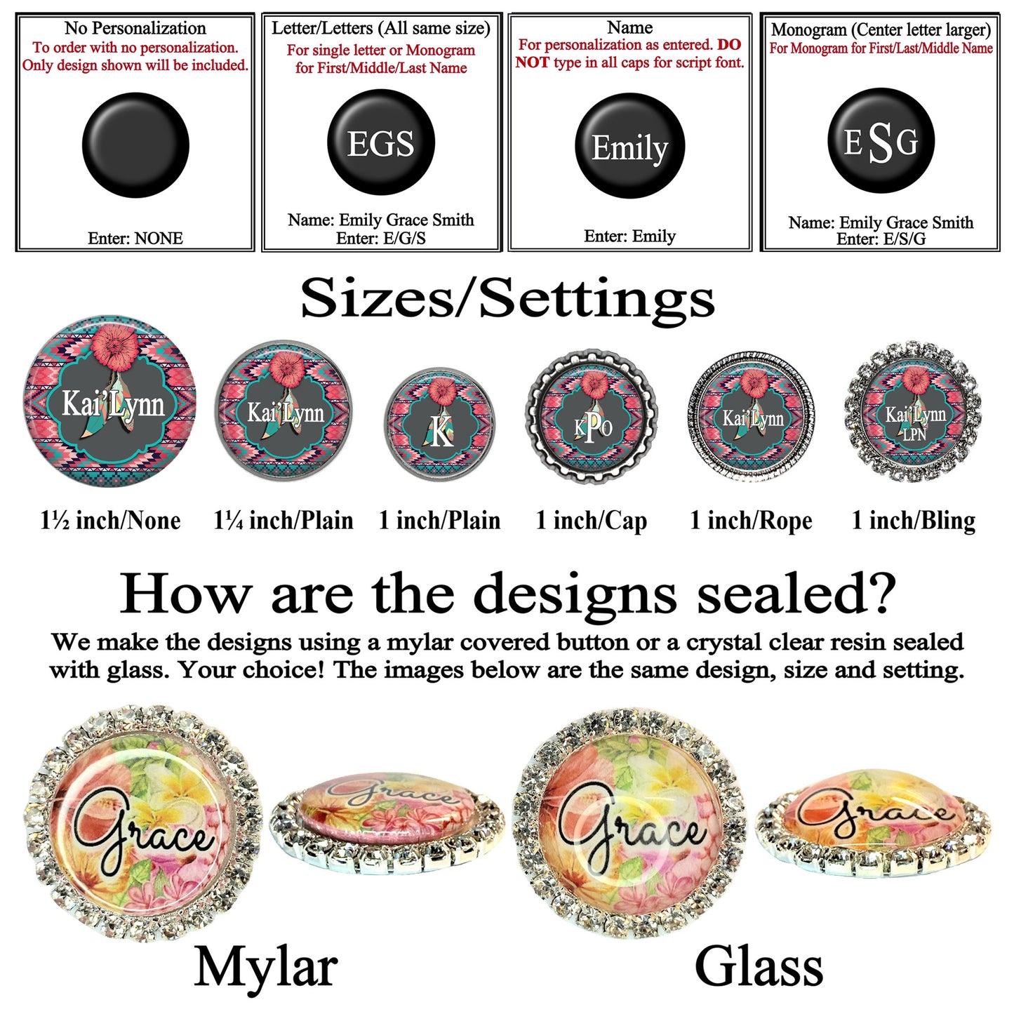Southwest Pattern Retractable ID Badge Reel Holder