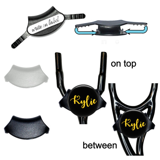 Personalized Stethoscope Tag - Custom Yoke Name Tag for Nurses, Doctors 462