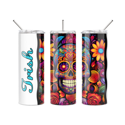 20oz Skinny Tumbler - Personalized Stainless Steel Drinkware With Double Wall Insulation