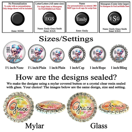 Personalized Stethoscope Tag - Custom Nurse Stethoscope Charm With Medical Name 906