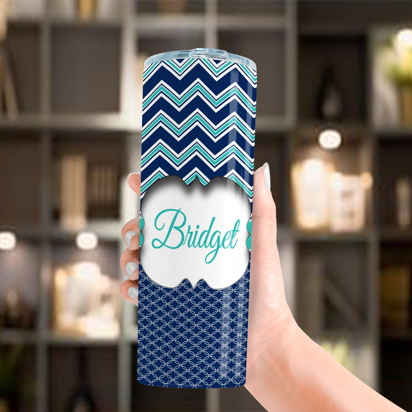 Chevron (6 Colors) 20 oz Skinny Tumbler