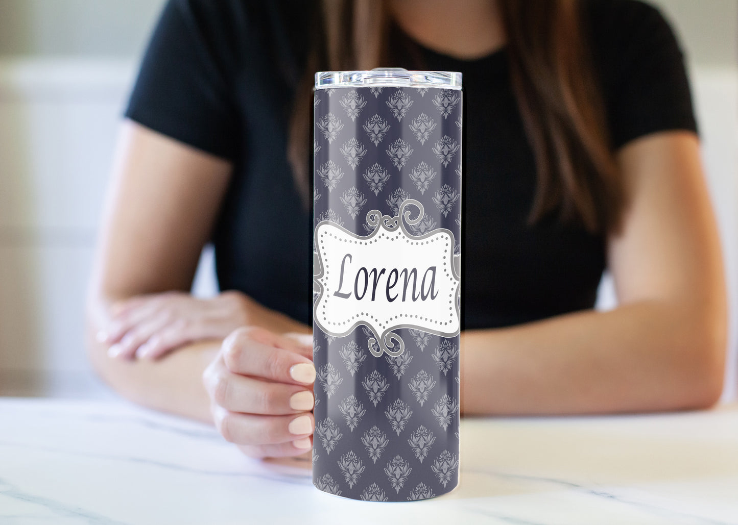 Lattice Pattern (8 Colors) 20 oz Skinny Tumbler