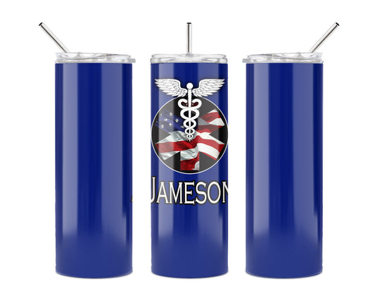 Emergency Services 20 oz Skinny Tumbler