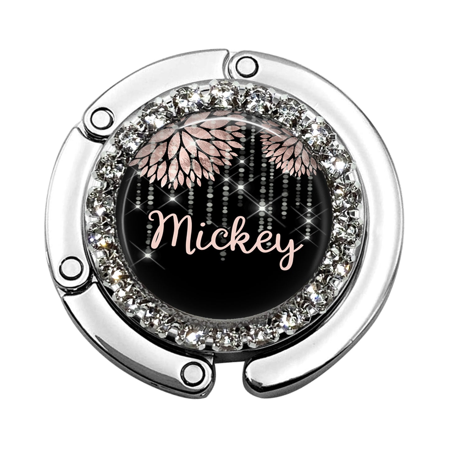 a black and white picture with a name on it