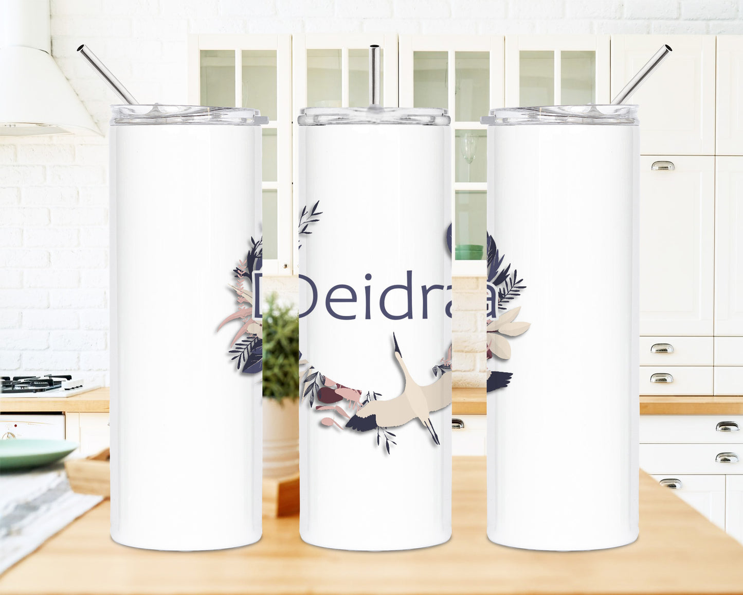 Ferns and Crane 20 oz Skinny Tumbler