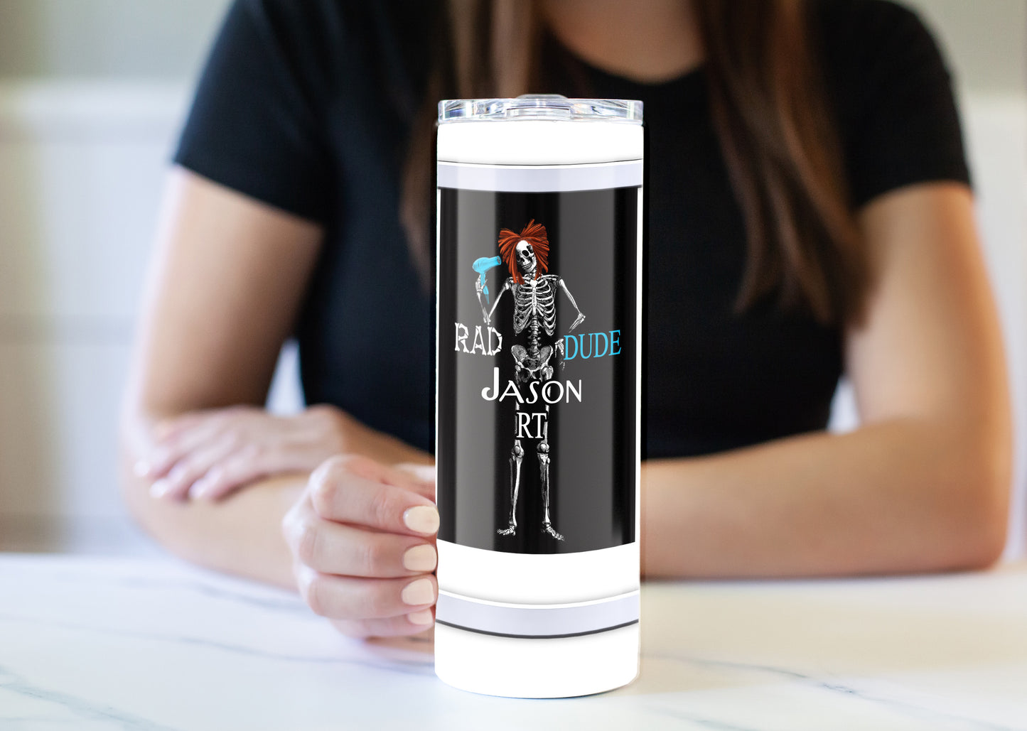 20 Oz Skinny Tumbler – Personalized Vacuum Insulated Drinkware With Custom Name