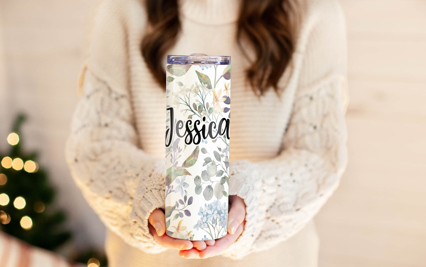 Forest Fauna 20 oz Skinny Tumbler