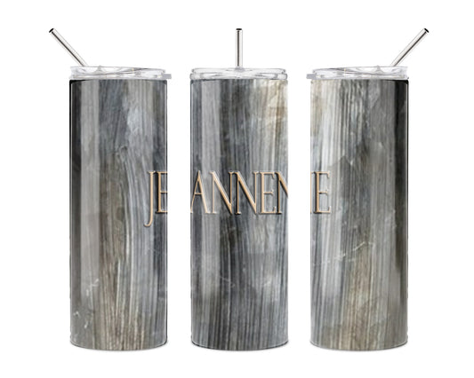 20 oz Skinny Tumbler – Personalized Double Wall Vacuum Insulated Cup