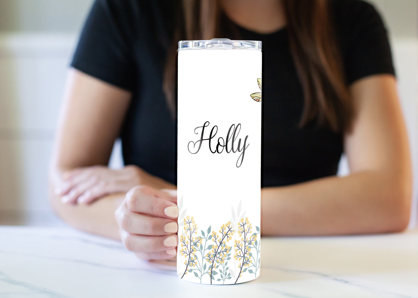 Dragonfly Meadow 20 oz Skinny Tumbler