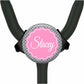 Flower Medallion Yoke Stethoscope Id Name Tag Personalized - 12 Colors