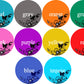 Colorful Butterfly Stethoscope Id Name Tag Charm Personalized