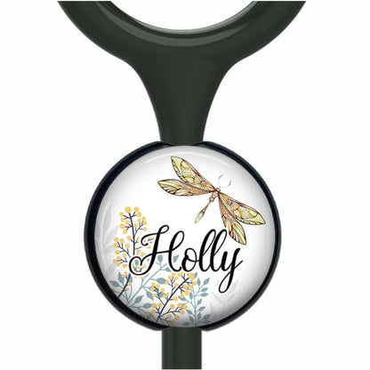 Personalized Stethoscope Tag - Custom Stethoscope Name Tag With Monogrammed Nameplate 393