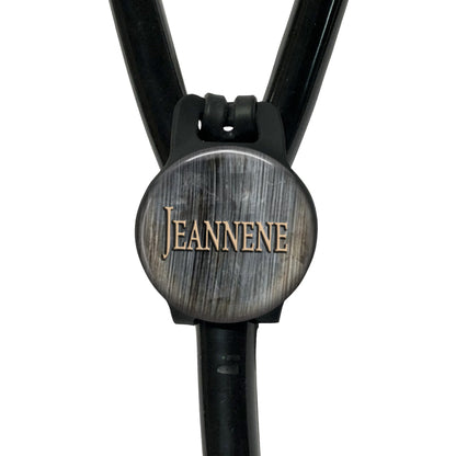 Personalized Stethoscope Tag - Adjustable Silicone Band, Custom Name ID Holder - 518