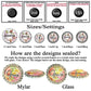 Butterfly Flower Wreath Stethoscope Id Name Tag Personalized