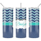 Chevron (6 Colors)  20 oz Skinny Tumbler