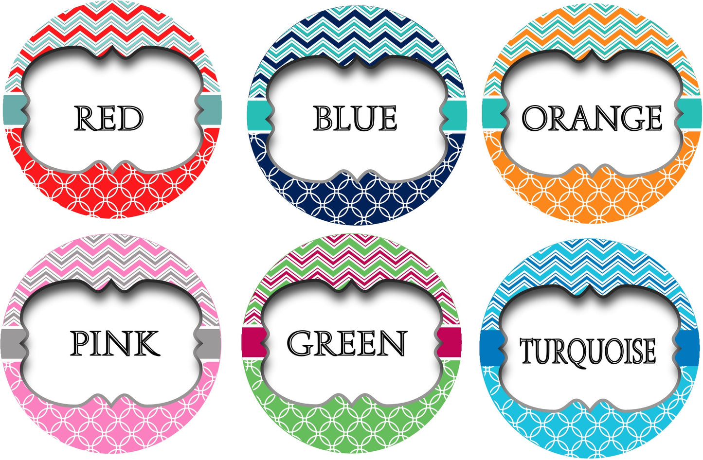 Chevron (6 Colors)  20 oz Skinny Tumbler