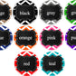 Chevron Stripes (10 Colors) Retractable ID Badge Reel Holder