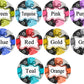 10 Color Floral Frame Name Purse Hanger - Women's Bag Hanger for Table or Desk