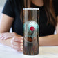 Rainy Day Red Umbrella 20 oz Skinny Tumbler
