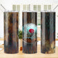 Rainy Day Red Umbrella 20 oz Skinny Tumbler