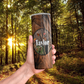 Green or Pink Camo 20 oz Skinny Tumbler