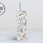 Forest Fauna 20 oz Skinny Tumbler