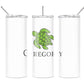 Green Sea Turtle 20 oz Skinny Tumbler