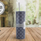 Lattice Pattern (8 Colors)  20 oz Skinny Tumbler