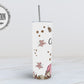 Pink Pumpkins 20 oz Skinny Tumbler