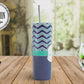 Chevron (6 Colors)  20 oz Skinny Tumbler