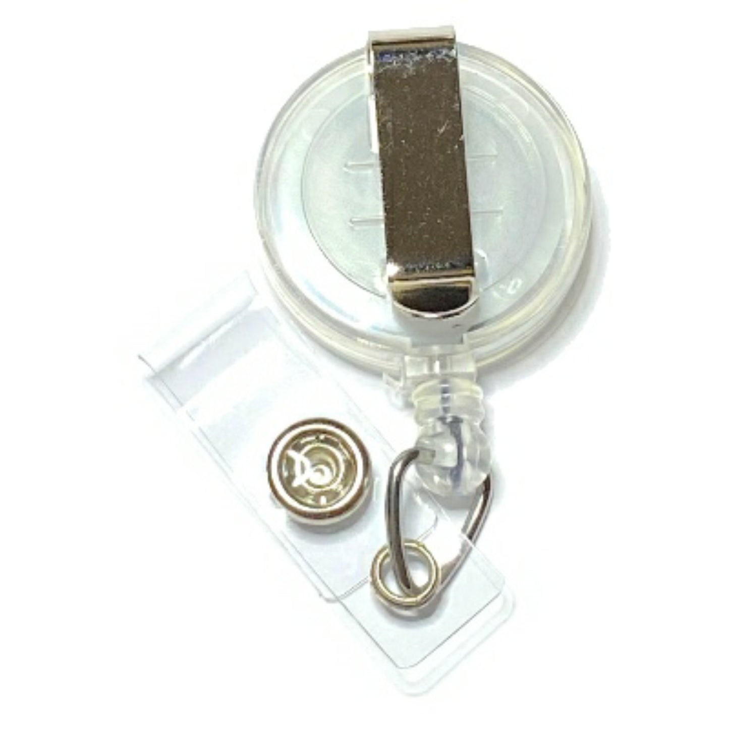 Chevron Stripes (10 Colors) Retractable ID Badge Reel Holder