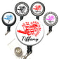 All We Need is Blood (6 choices) Retractable ID Badge Reel Holder