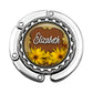a bottle cap with a picture of sunflowers on it