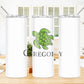 Green Sea Turtle 20 oz Skinny Tumbler
