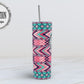 Midwest Feathers 20 oz Skinny Tumbler