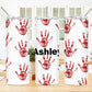 ER Bloody Handprint 20 oz Skinny Tumbler