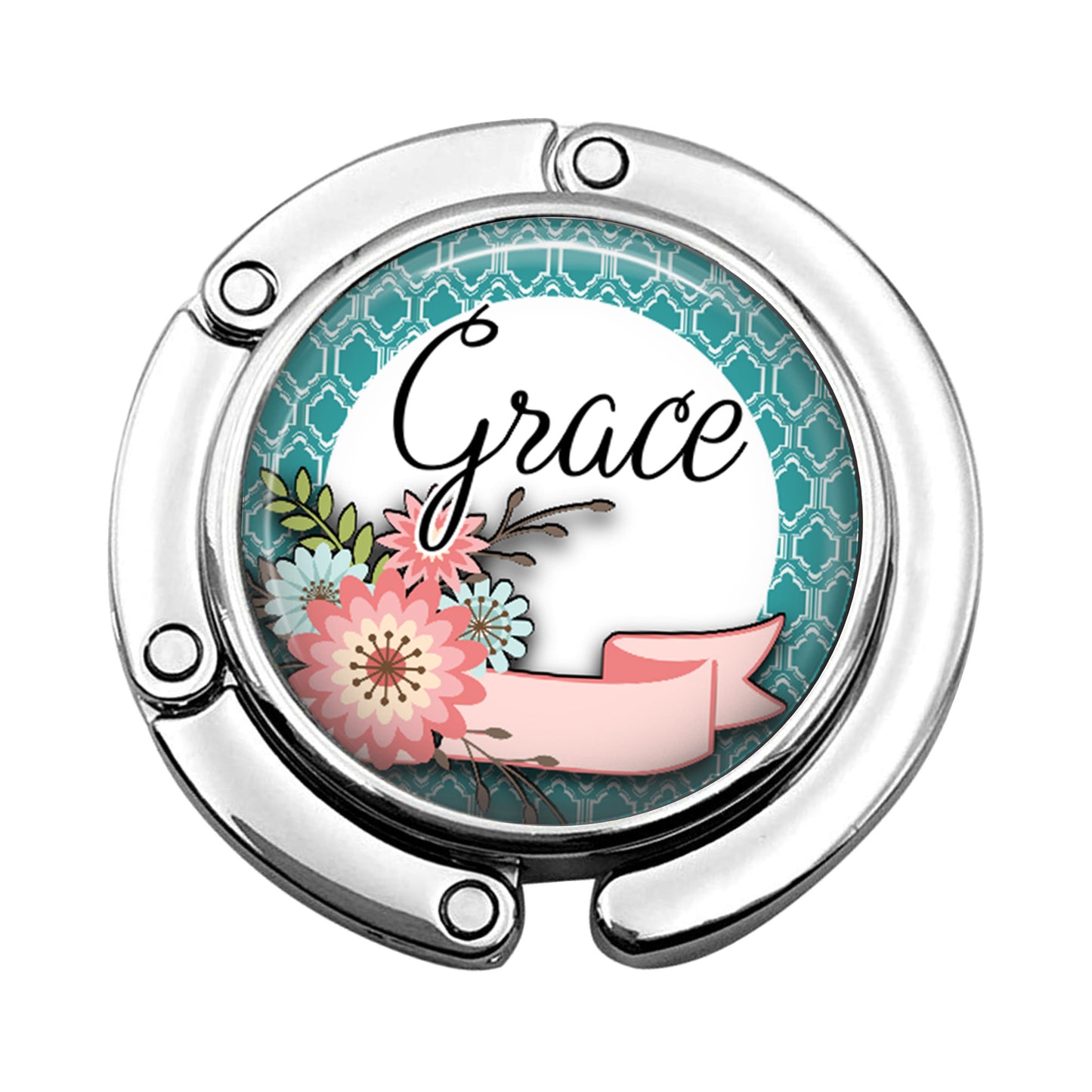 a badge with the word grace on it